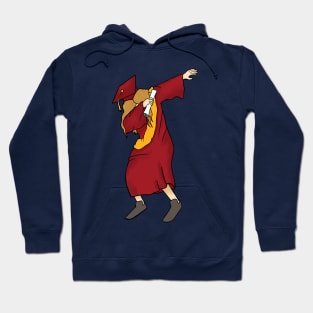 Funny Dabbing Graduation Blonde Girl Hoodie